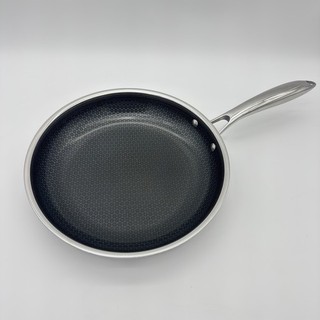 HexClad 10" FRYING Pan NO Lid 10 Inch 10 Hybrid Non Stick Used Good Condition