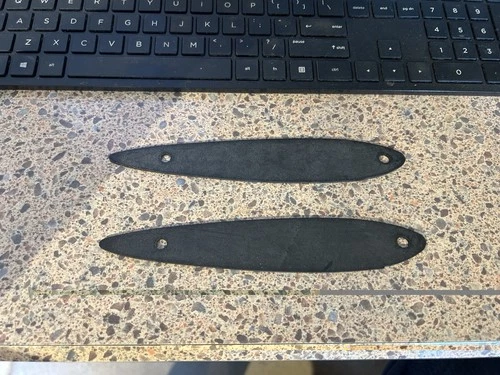 2 PC. LOT 1955-1959 Outside Rear View Mirror Gasket   #B5A-17724-R