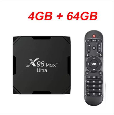 Max plus Ultra TV Box Android 11 Amlogic S905X4 4GB/32GB 4GB/64GB TV BOX AV1 8K 