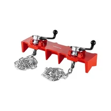 VEVOR Pipe Welding Vise,1/2"to 8"Pipe Welding Clamp w/Dual Chains&Crank Handles,