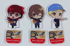 Persona 5 R Acrylic Stand Set Kasumi Yoshizawa Goro Akechi Ryuji Sakamoto
