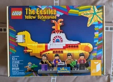 LEGO Ideas: The Beatles Yellow Submarine (21306) NEW, FACTORY SEALED BOX