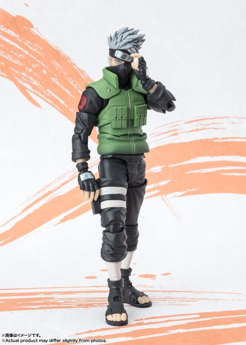 Figura Kakashi Hatake 16Cm Naruto Shippuden SH Figuarts Tamashii Exclusive