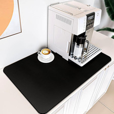 Kaffeemaschine Abtropfmatte 60X50Cm Küchen Matte Schwarz