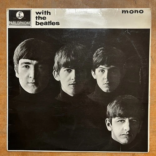 THE BEATLES With The Beatles PARLOPHONE UK 1963 MONO INNER LP