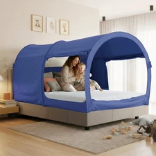 Bed Tent Dream Tents Bed Canopy Shelter Cabin Indoor Privacy Warm Breathable ...