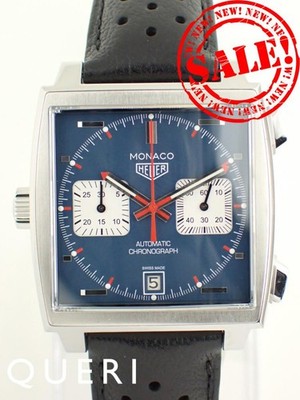 TAG HEUER Monaco Calibre 11 Chronograph Blue Men's Watch CAW211P.FC6356 TO268353