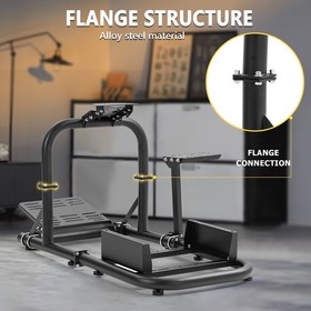 Marada Racing Simulator Cockpit Round Tube Adjustable Fits For Logitech G29 G920