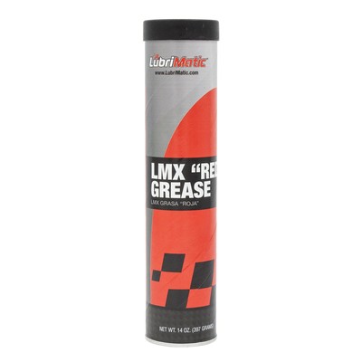 LubriMatic 11390 LMX ''Red'' High Performance Grease - 14 Ounce Cartridge