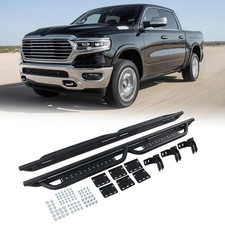 Running Boards Side Step Nerf Bars For 2019-2023 Ram 1500 Crew Cab New Body