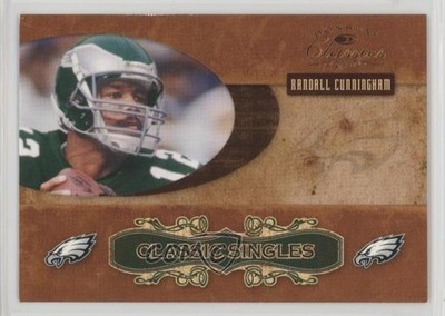 2007 Donruss Classics Classic Singles 87/1000 Randall Cunningham #CS-12 2u3