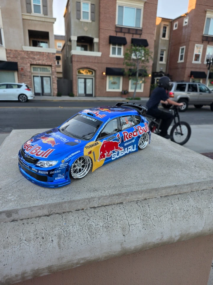 200mm 1/10 Custom Paint WRX REDBULL 4Tec-2 RDS DC10 YD2 MST FZ02 TT02 Body Only - Image 2 of 4
