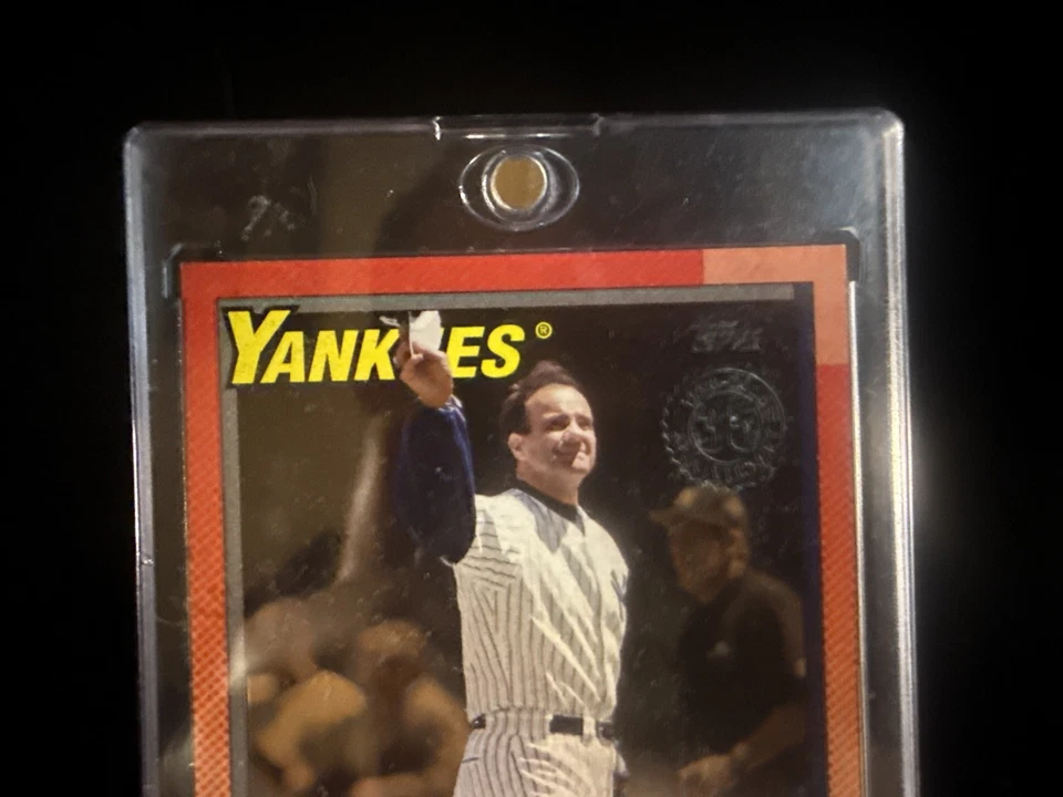 2025 Tops Serie 2 Fanatics Joe Torre 1990 35º An. ¡Auto de oro 45/50 Yankee HOF! Foto 3 de 4