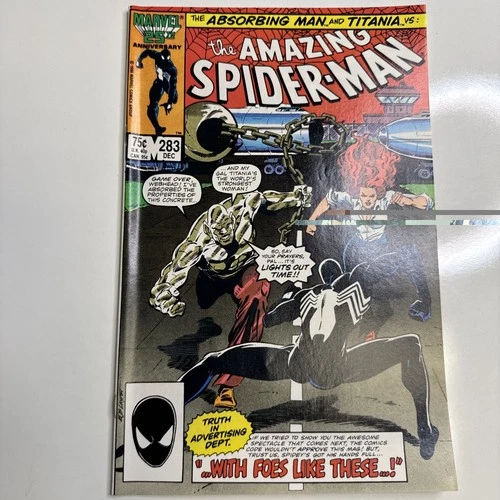 Amazing Spider-Man # 283 - Direct Edition | VF | DeFalco | Marvel Comics 1986
