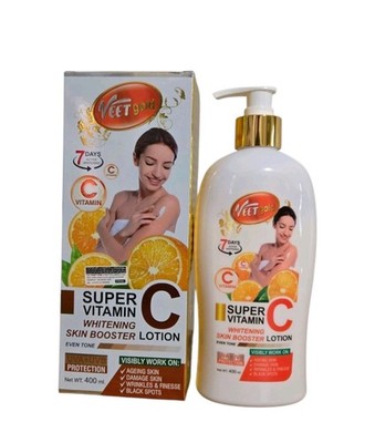 Veet Gold Super Vitamin C Skin Booster Even Tone Lotion 400ml