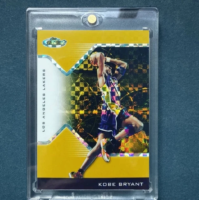 2004 Finest Gold Xfractor Kobe Bryant /5 #8