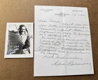 US 1982 Autographed FDC +WWII Australian Ace=Clive Caldwell(B)+LTR +Photo +28.5V
