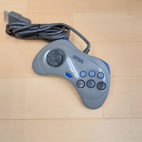 Sega Saturn Console & Virtua Gun in box with 2 controllers & 3 games Japan Gray