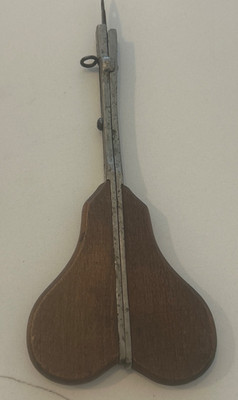 Antique Vintage Shuttle Wooden Rug Hooking Needle Tool