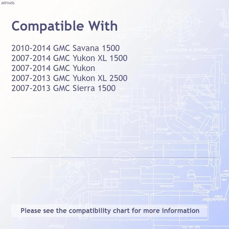 Juego de 4 cubiertas de rueda de 17" 6 radios para GMC Savana 1500 2010-2014 - cromadas Foto 3 de 4