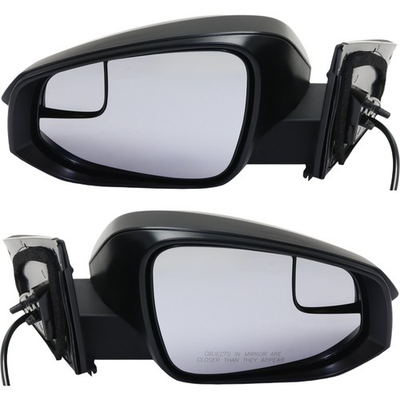 #ad #ad Power Mirrors For 16 18 Toyota RAV4 LH and RH Textured Black North America Built $102.89