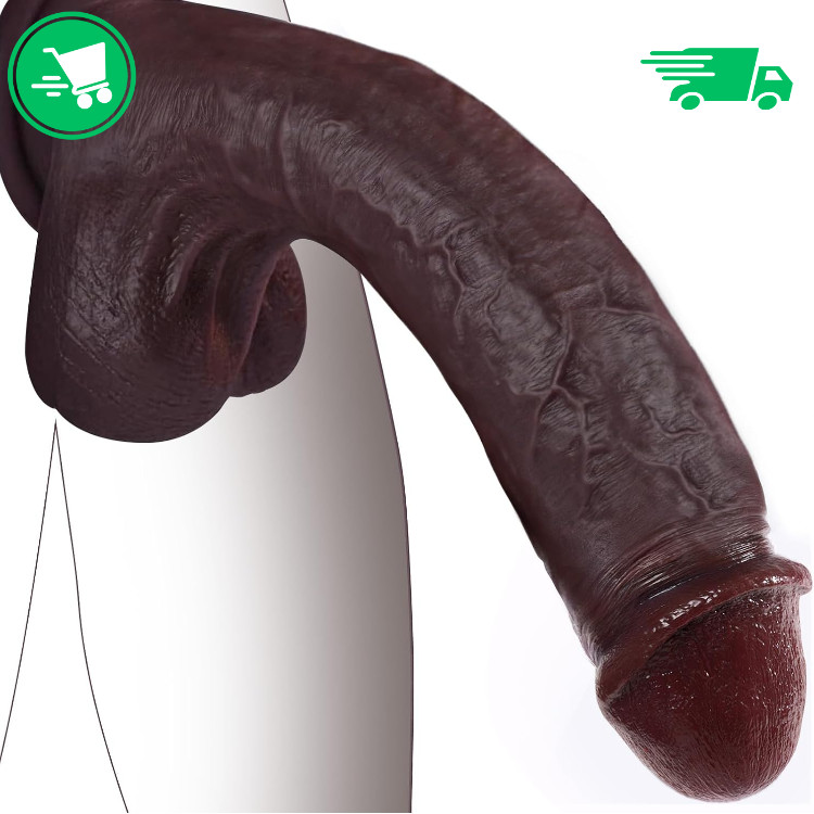 XXL Silikon-Dildo mit Saugnapf | G-Punkt-Stimulation | Anal-Design XXL Silikon-Dildo mit Saugnapf | G-Punkt-Stimulation | Anal-Design