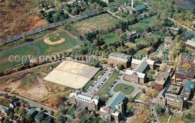 Worcester Massachusetts Fliegeraufnahme Worcester Polytechnic Institute 