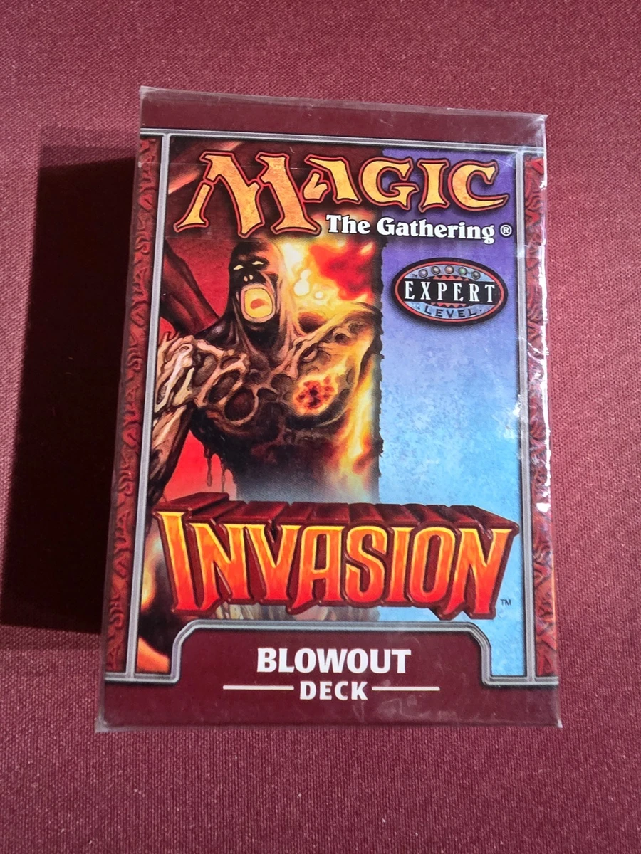 Magic: The Gathering Invasion Sealed Collectible Card Game Decks
