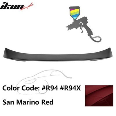 For 22-26 Honda Civic Hatchback Mugen #R94 San Marino Red Trunk Spoiler ABS