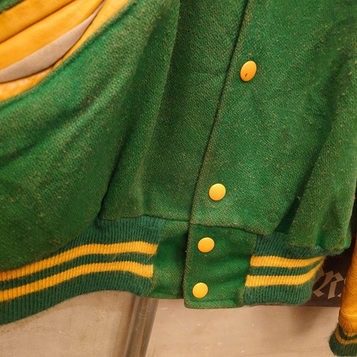 DeLONG Wool Stadium Jacket L Size USA Made 3519 - Picture 5 of 8