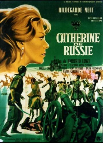 affiche du film CATHERINE DE RUSSIE 60x80 cm - Zdjęcie 1 z 1