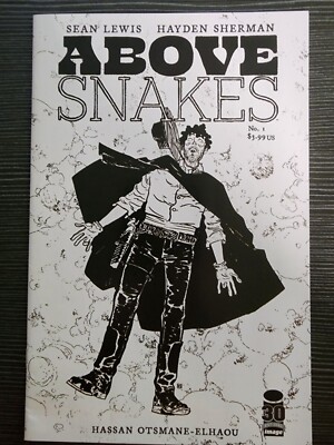 Above Snakes #1 Image 2022 1:10 Hayden Sherman Sketch Variant NM 9.4