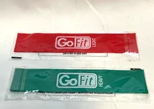 Go Fit resistance bands power loops light heavy set of 2 gym trainer new