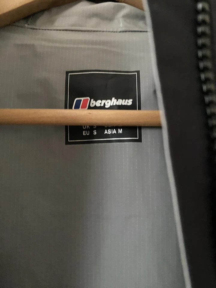 Berghaus Deluge Pro 2.0 Hombres Chaqueta Impermeable Exterior Negra Nueva con Etiquetas Foto 4 de 4