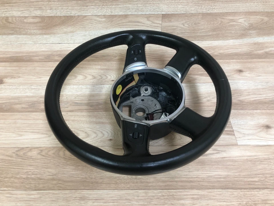 AUDI A8 QUATTRO OEM VOLANTE DELANTERO CUERO NEGRO 2004-2006 Foto 3 de 4