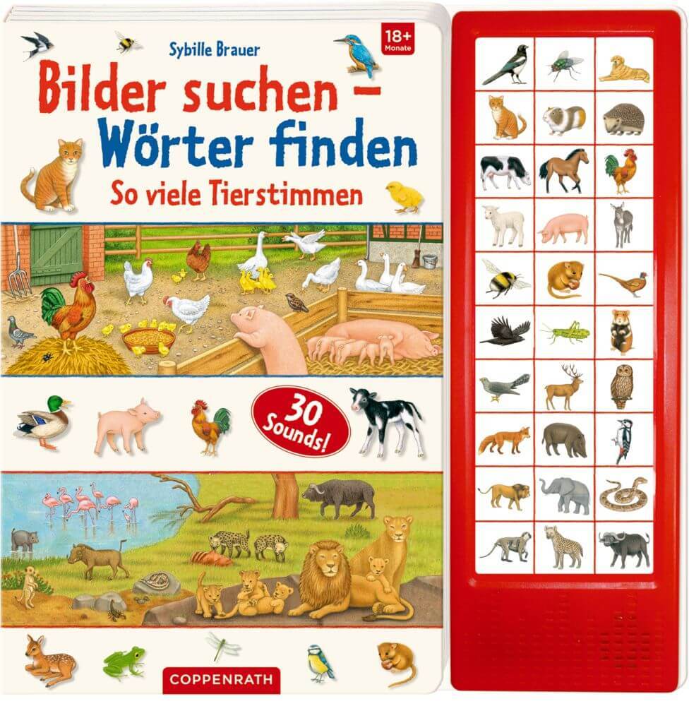 Thumbnail - Bilder Suchen-wörter Finden: So Viele Tierstimmen (soundbuch)