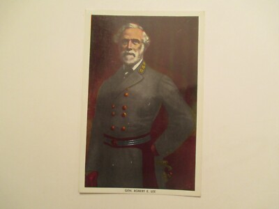 Postcard Gen Robert E Lee American Civil War | eBay