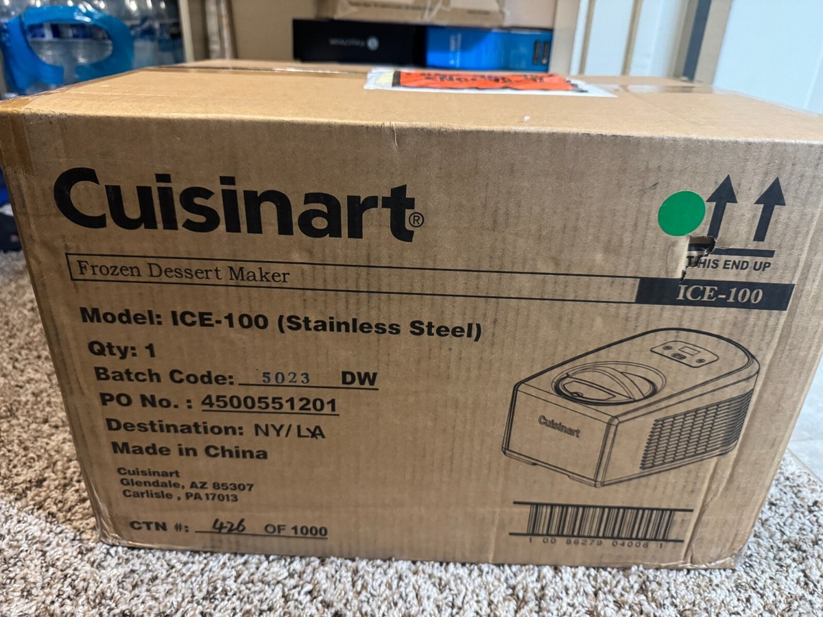 【美品】Cuisinart ICE-100 箱無し 美品】Cuisinart ICE-100 箱無し