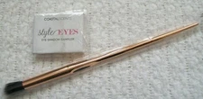Coastal Scents Eyeshadow Farah Tapered Blending Brush 35E Gold Brush Duo
