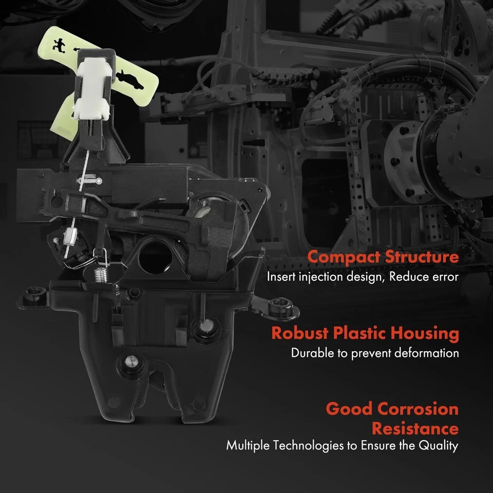 Actuador de bloqueo de tapa de cierre de maletero para Chevrolet Impala 2006-2012 Foto 2 de 4