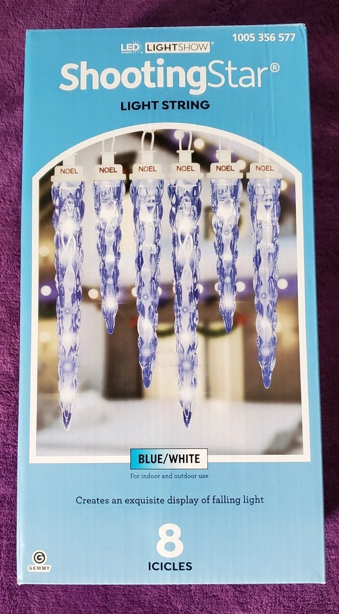 Lightshow shooting star icicle lights outlet