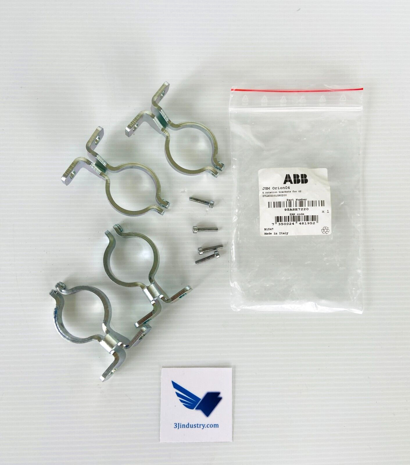 LOT OF 4 - JSM ORION04 - ABB ORION ROTATION BRACKETS