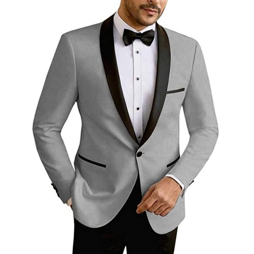 Men Suit Casual Slim Fit Groom Tuxedos Casual Party Prom Wedding Summer - Bild 3 von 41