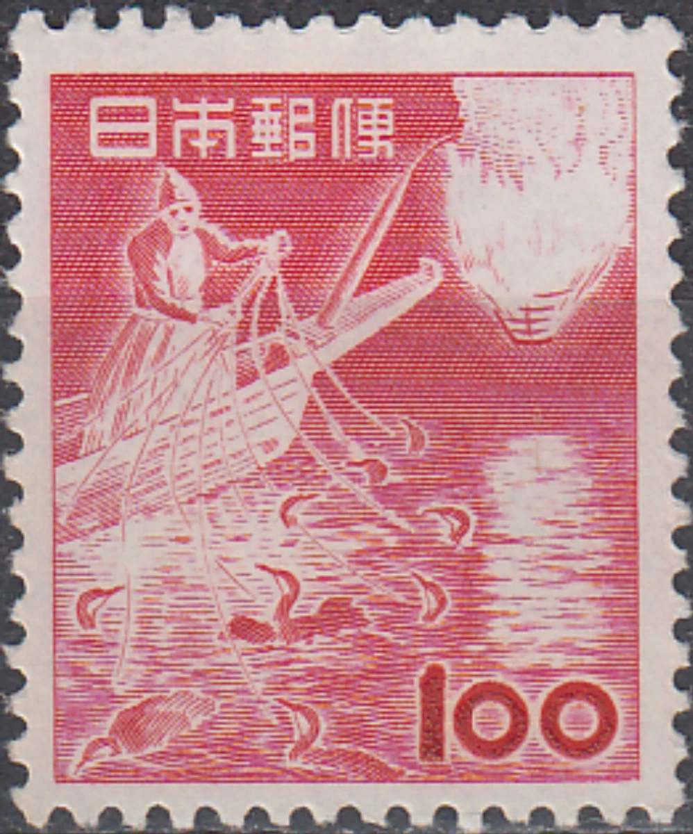 钓鱼日本邮票| eBay