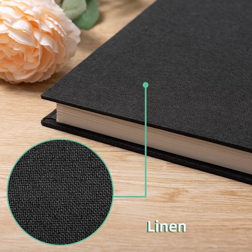 Large Photo Album Self Adhesive Scrapbook Album for 4×6 5×7 8×10 Pictures DIY Ma - Picture 4 of 11