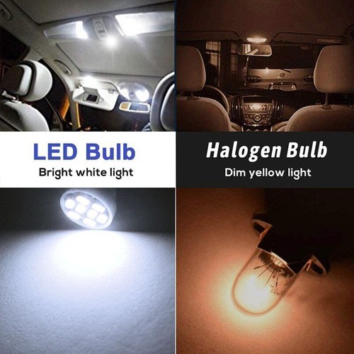 20/50X T10 LED License Plate Light Car Interior Map Bulbs White 168 2825 194 W5W - Picture 5 of 28