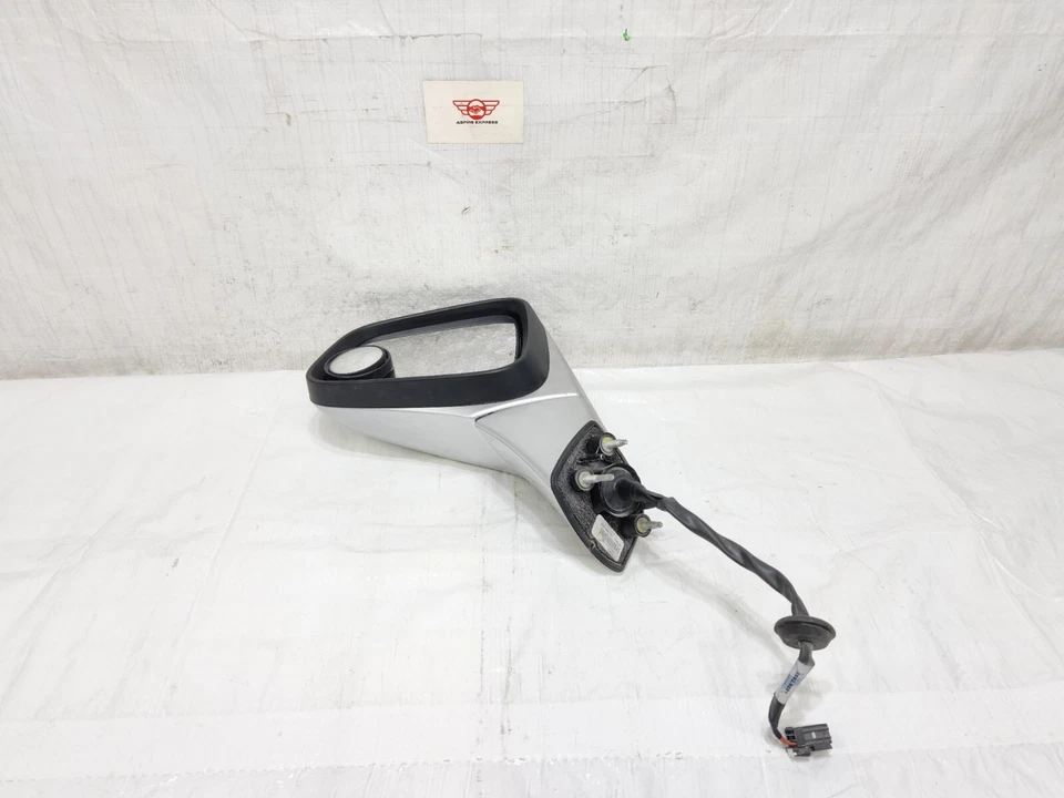 Espejo retrovisor izquierdo Chevrolet Trax 2013-2014 vista lateral del conductor plateado OEM 95243842 Foto 3 de 4