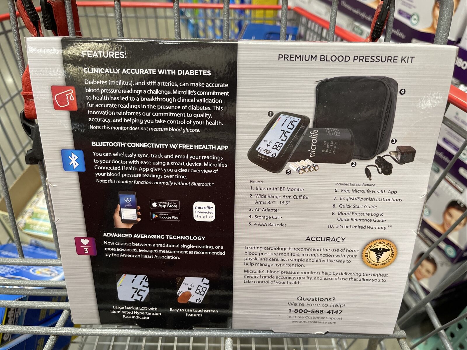 Microlife BP3GY1-2N Bluetooth Digital Premium Blood Pressure Monitor Kit ....... Tani zwykły sklep
