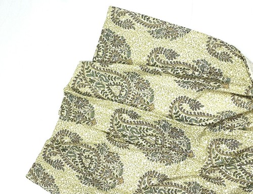 World Market Pair Curtains Boho Drapes 44 x 84 Panels 2 Pc Set Rare Green Blue