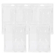 Set of 5 Plastic Resealable Clamshell Blister Pack for Custom 6 Inch Figures